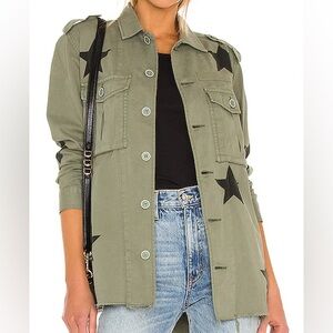 Pistola Camilo Military Shirt Style Jacket Size XS Green Black Stars Royal Honor